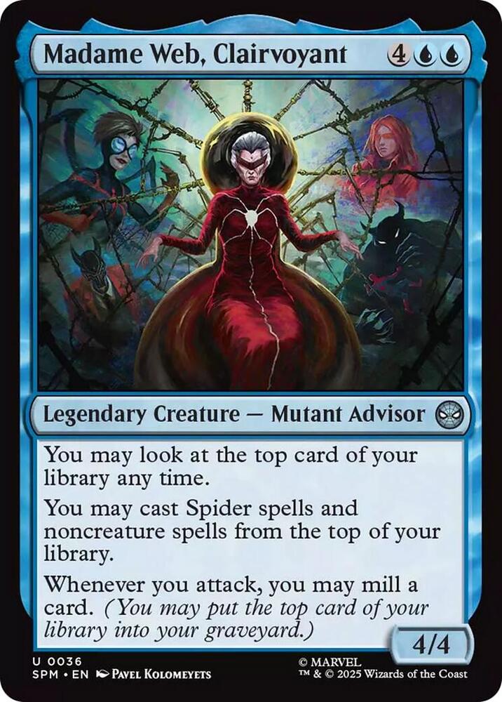 Madame Web, Clairvoyant, Marvel's Spider-Man 36