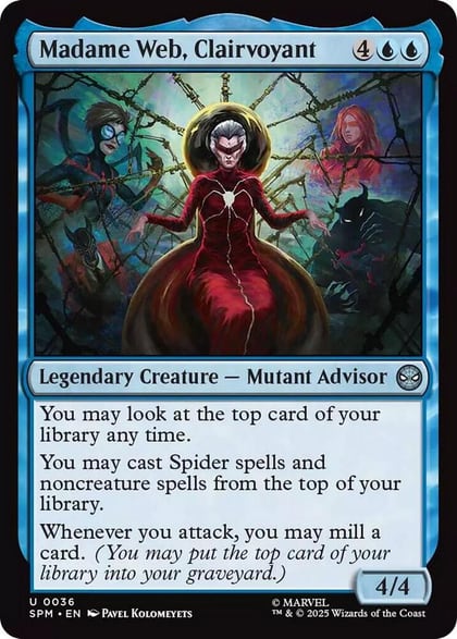 Madame Web, Clairvoyant, Marvel's Spider-Man 36