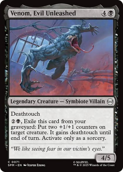 Venom, Evil Unleashed, Marvel's Spider-Man 71