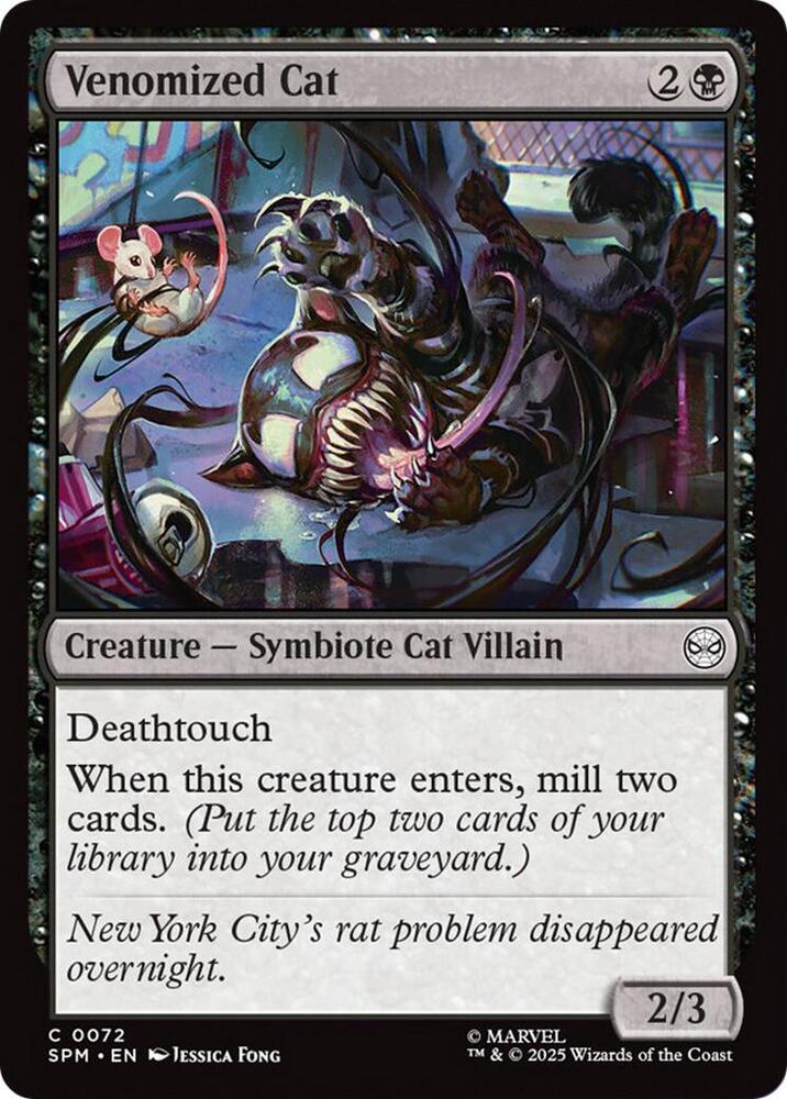 Venomized Cat, Marvel's Spider-Man 72