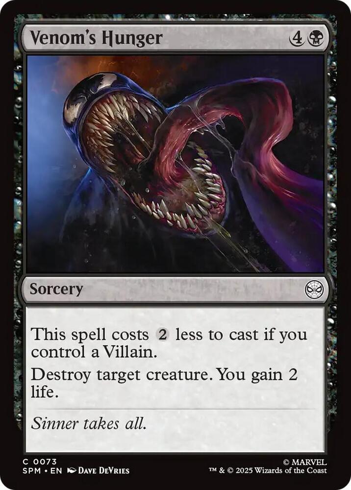 Venom's Hunger, Marvel's Spider-Man 73