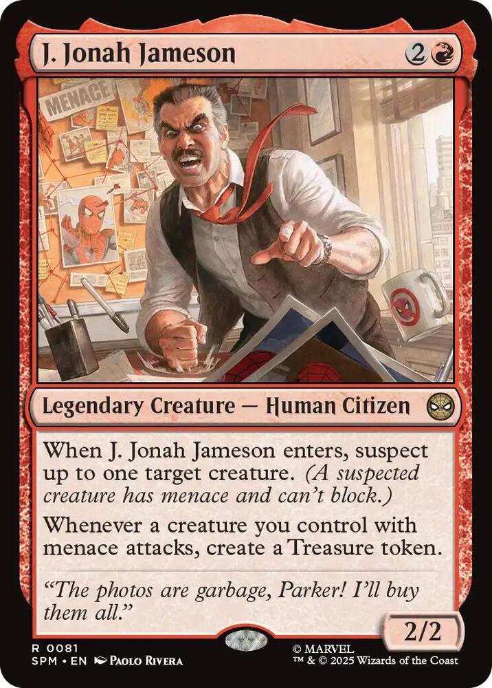 J. Jonah Jameson, Marvel's Spider-Man 81