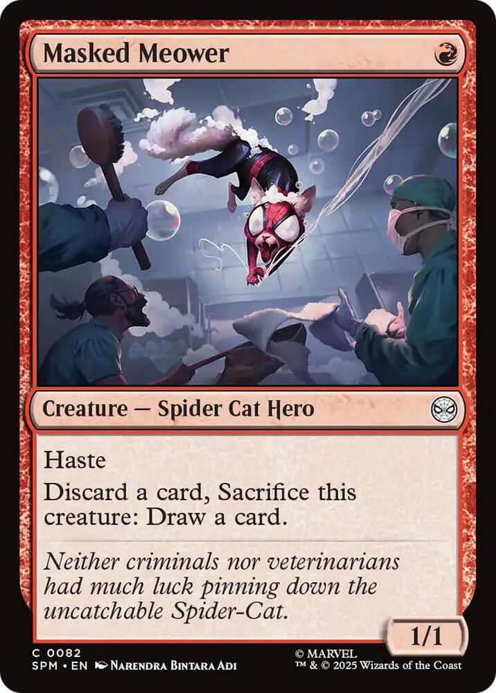 Masked Meower, Marvel's Spider-Man 82