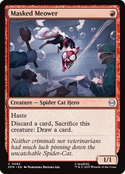 Masked Meower, Marvel's Spider-Man 82