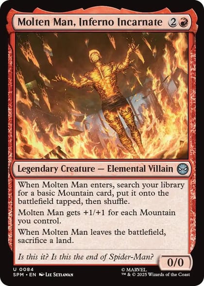 Molten Man, Inferno Incarnate, Marvel's Spider-Man 84