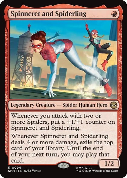 Spinneret and Spiderling, Marvel's Spider-Man 94