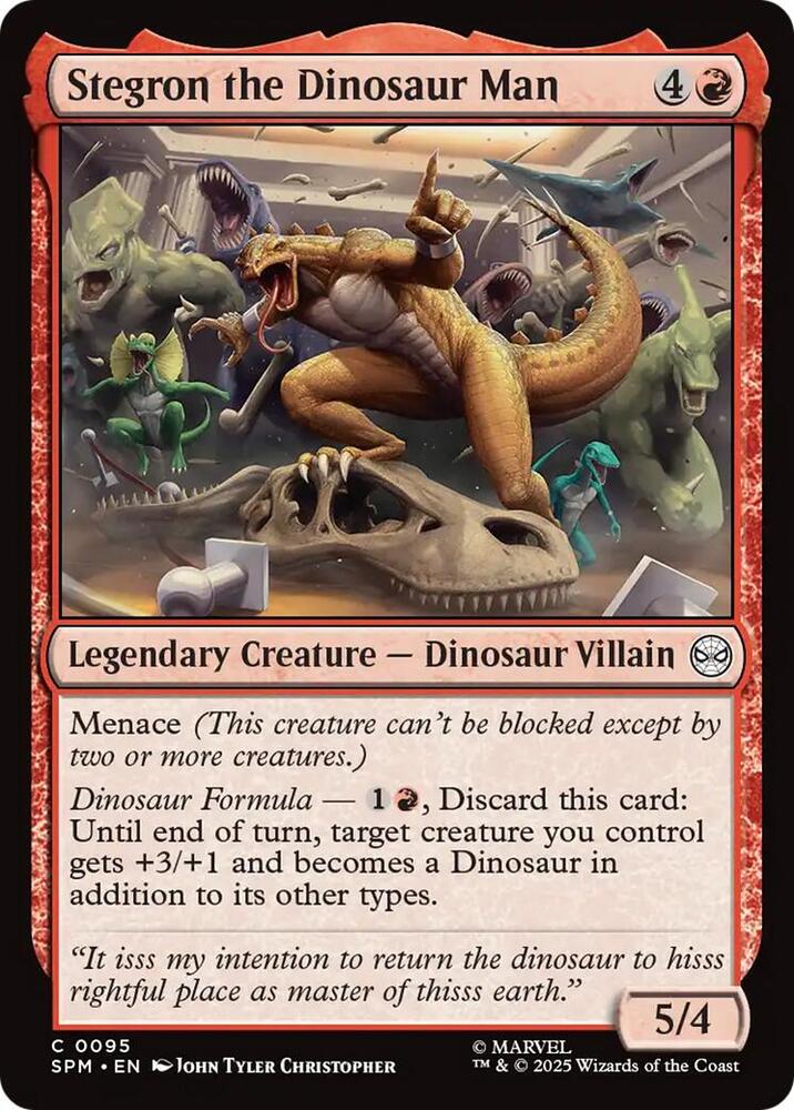 Stegron the Dinosaur Man, Marvel's Spider-Man 95