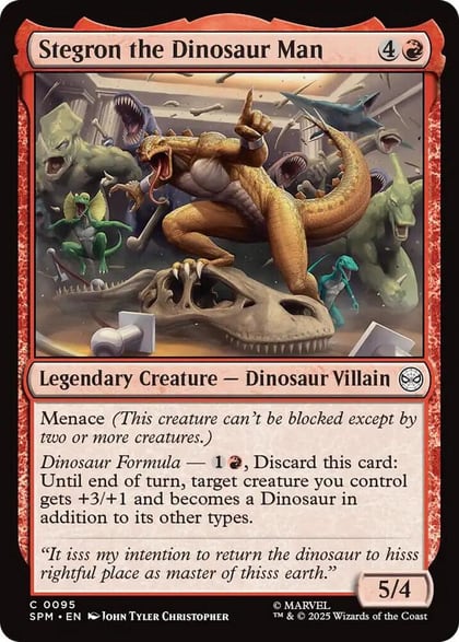 Stegron the Dinosaur Man, Marvel's Spider-Man 95