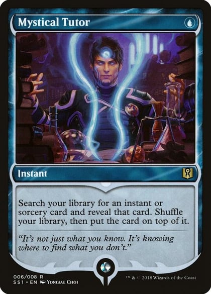 Mystical Tutor, Signature Spellbook: Jace 6