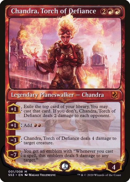 Chandra, Torch of Defiance, Signature Spellbook: Chandra 1