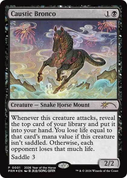 Caustic Bronco (Year of the Horse 2026), Standard Showdown Promos 1
