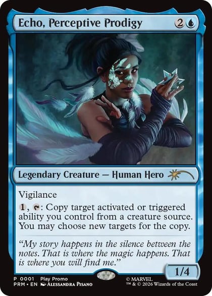 Echo, Perceptive Prodigy, Standard Showdown Promos 1