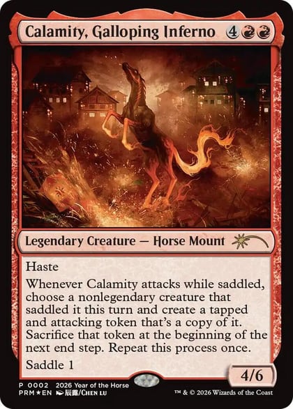 Calamity, Galloping Inferno (Year of the Horse 2026), Standard Showdown Promos 2