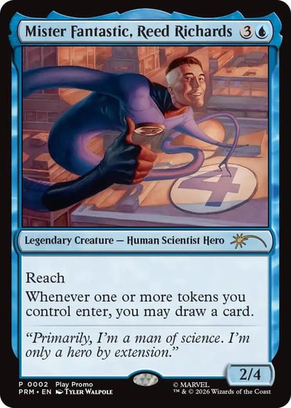 Mister Fantastic, Reed Richards, Standard Showdown Promos 2