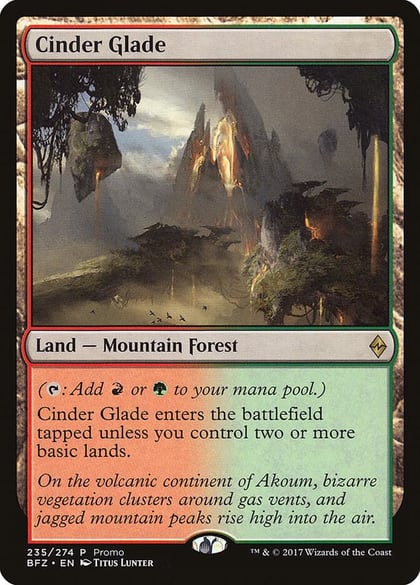 Cinder Glade, Standard Showdown Promos 235