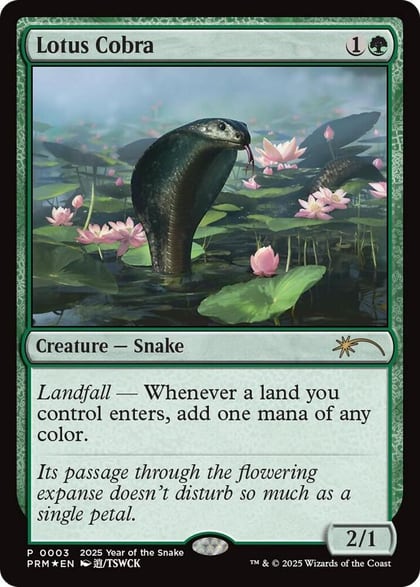 Lotus Cobra (Year of the Snake 2025), Standard Showdown Promos 3