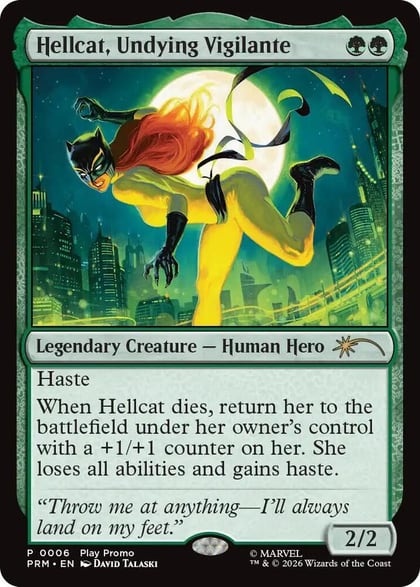 Hellcat, Undying Vigilante, Standard Showdown Promos 6