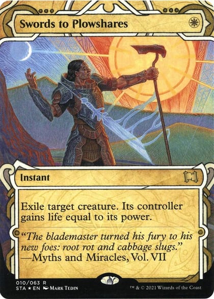 Swords to Plowshares (Foil Etched), Strixhaven: Mystical Archive 10