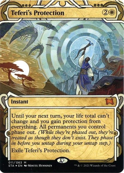 Teferi's Protection (Foil Etched), Strixhaven: Mystical Archive 11