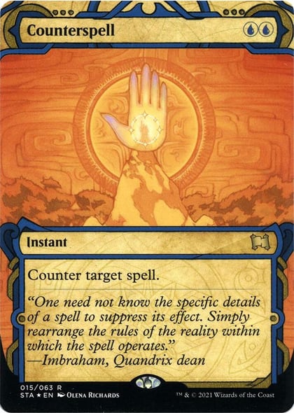 Counterspell (Foil Etched), Strixhaven: Mystical Archive 15