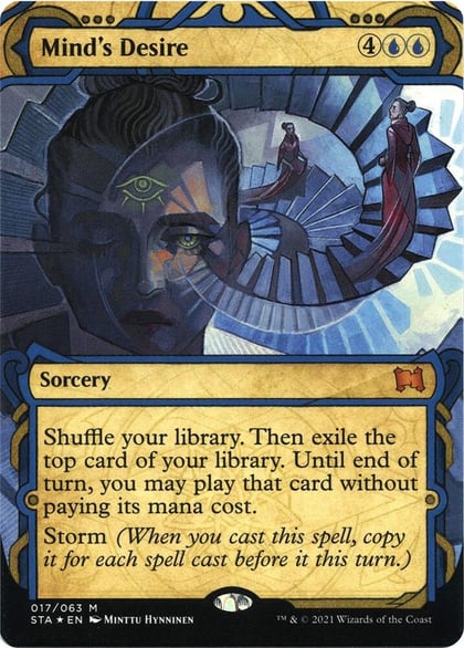 Mind's Desire (Foil Etched), Strixhaven: Mystical Archive 17