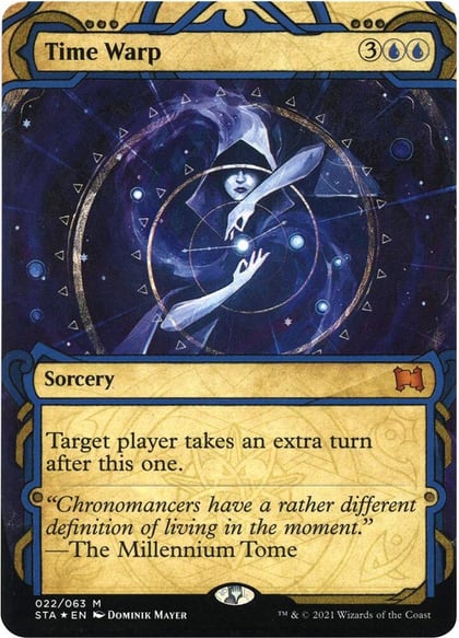 Time Warp (Foil Etched), Strixhaven: Mystical Archive 22