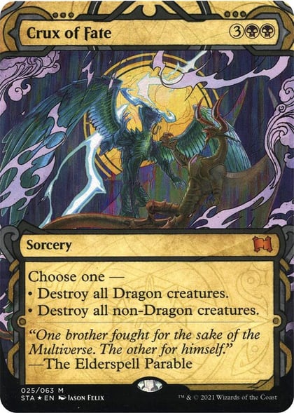 Crux of Fate (Foil Etched), Strixhaven: Mystical Archive 25