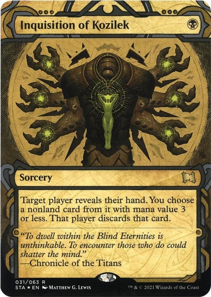 Inquisition of Kozilek (Foil Etched), Strixhaven: Mystical Archive 31