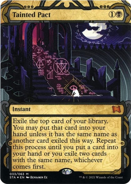 Tainted Pact (Foil Etched), Strixhaven: Mystical Archive 33