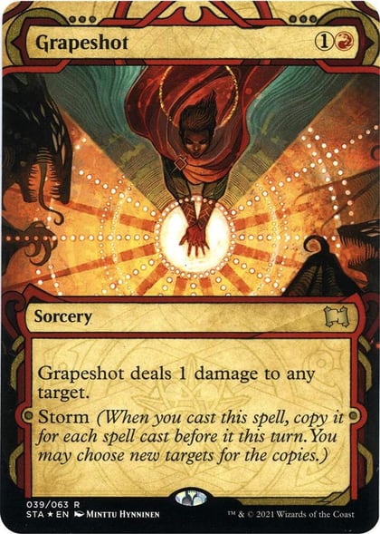 Grapeshot (Foil Etched), Strixhaven: Mystical Archive 39