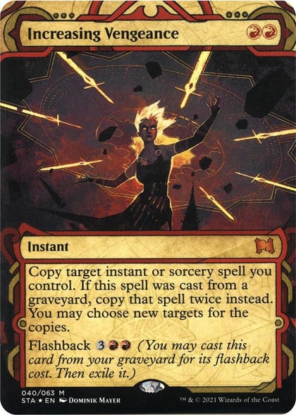 Increasing Vengeance (Foil Etched), Strixhaven: Mystical Archive 40