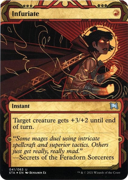 Infuriate (Foil Etched), Strixhaven: Mystical Archive 41
