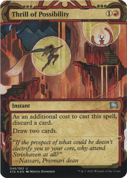 Thrill of Possibility (Foil Etched), Strixhaven: Mystical Archive 46