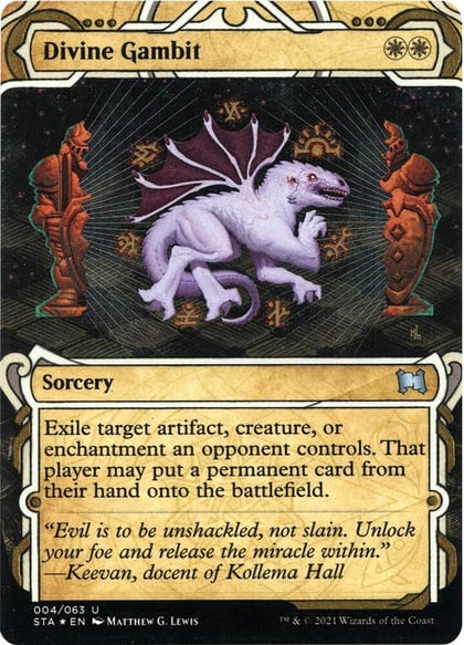 Divine Gambit (Foil Etched), Strixhaven: Mystical Archive 4