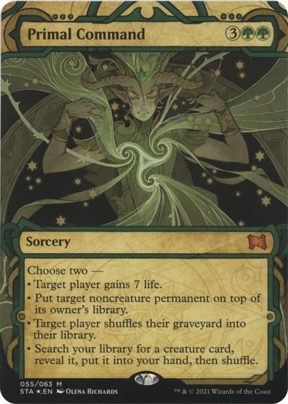Primal Command (Foil Etched), Strixhaven: Mystical Archive 55