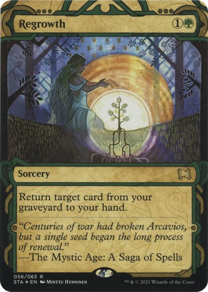 Regrowth (Foil Etched), Strixhaven: Mystical Archive 56