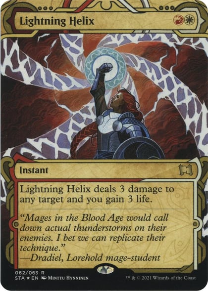 Lightning Helix (Foil Etched), Strixhaven: Mystical Archive 62