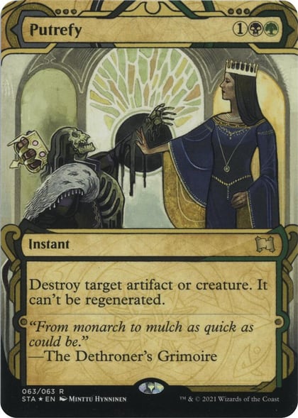 Putrefy (Foil Etched), Strixhaven: Mystical Archive 63