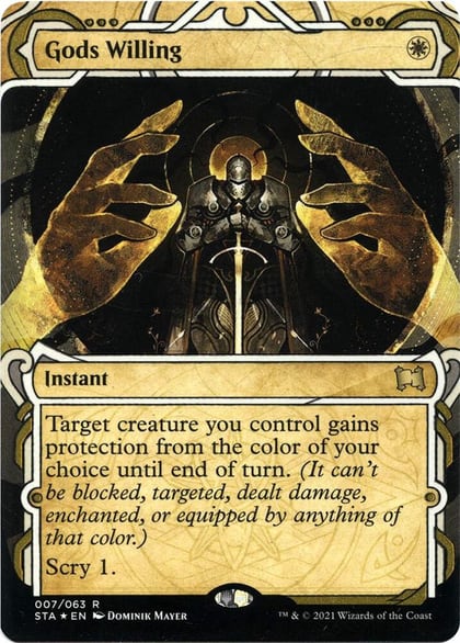 Gods Willing (Foil Etched), Strixhaven: Mystical Archive 7