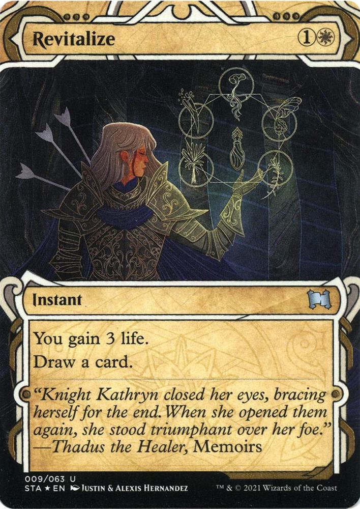Revitalize (Foil Etched), Strixhaven: Mystical Archive 9