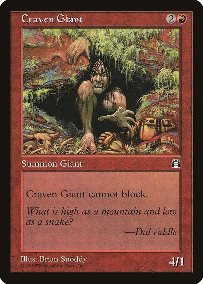 Craven Giant, Stronghold #5327