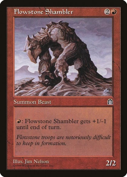 Flowstone Shambler, Stronghold #5347