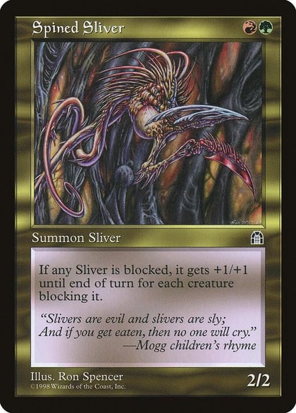 Spined Sliver, Stronghold #5421