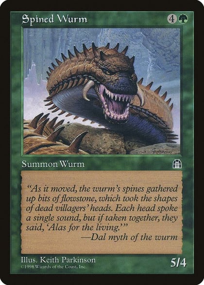 Spined Wurm, Stronghold #5422