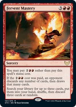 Fervent Mastery, Strixhaven: School of Mages 101
