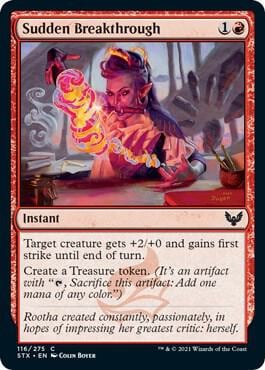 Sudden Breakthrough, Strixhaven: School of Mages 116