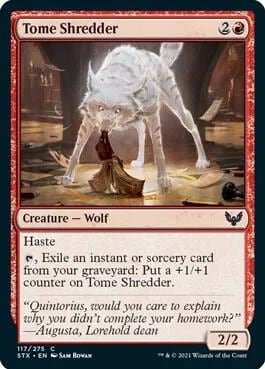 Tome Shredder, Strixhaven: School of Mages 117