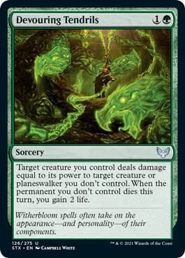 Devouring Tendrils, Strixhaven: School of Mages 126