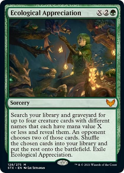 Ecological Appreciation, Strixhaven: School of Mages 128