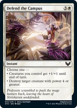 Defend the Campus, Strixhaven: School of Mages 12
